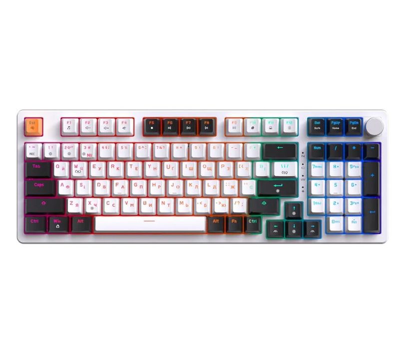 клавиатура белая GAMEPRO MK170W