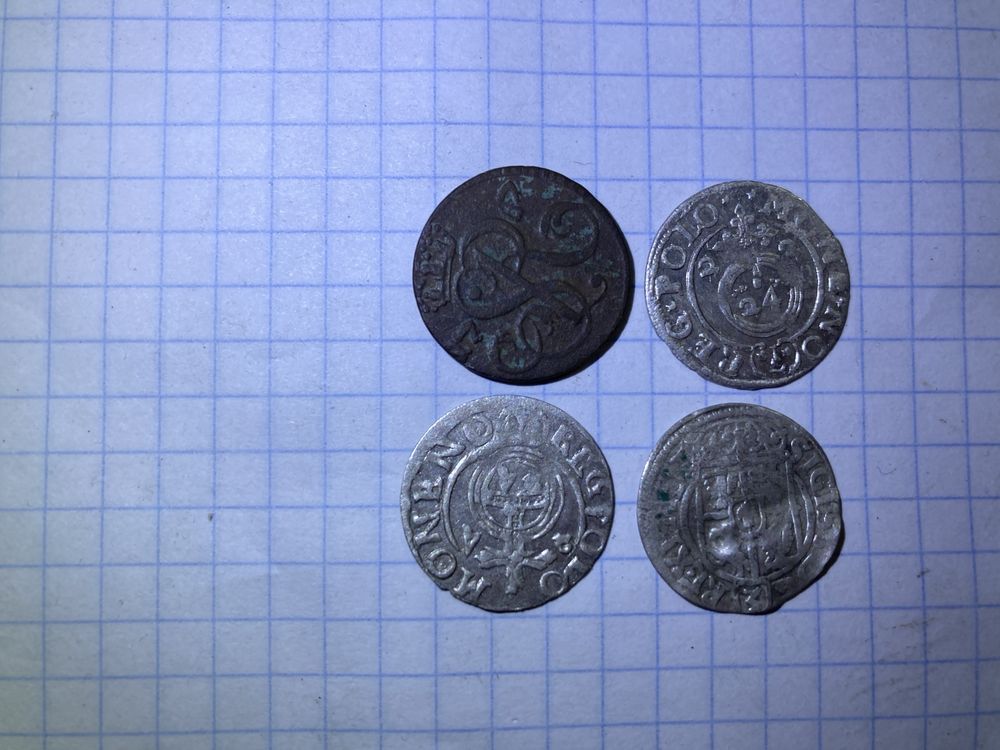 Монети польські срібні