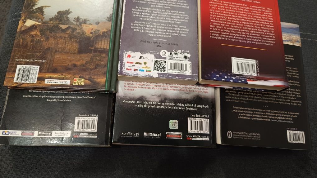 Cel Snajpera,Komandos,Pluton Wyrzutków etc. Zestaw książek.