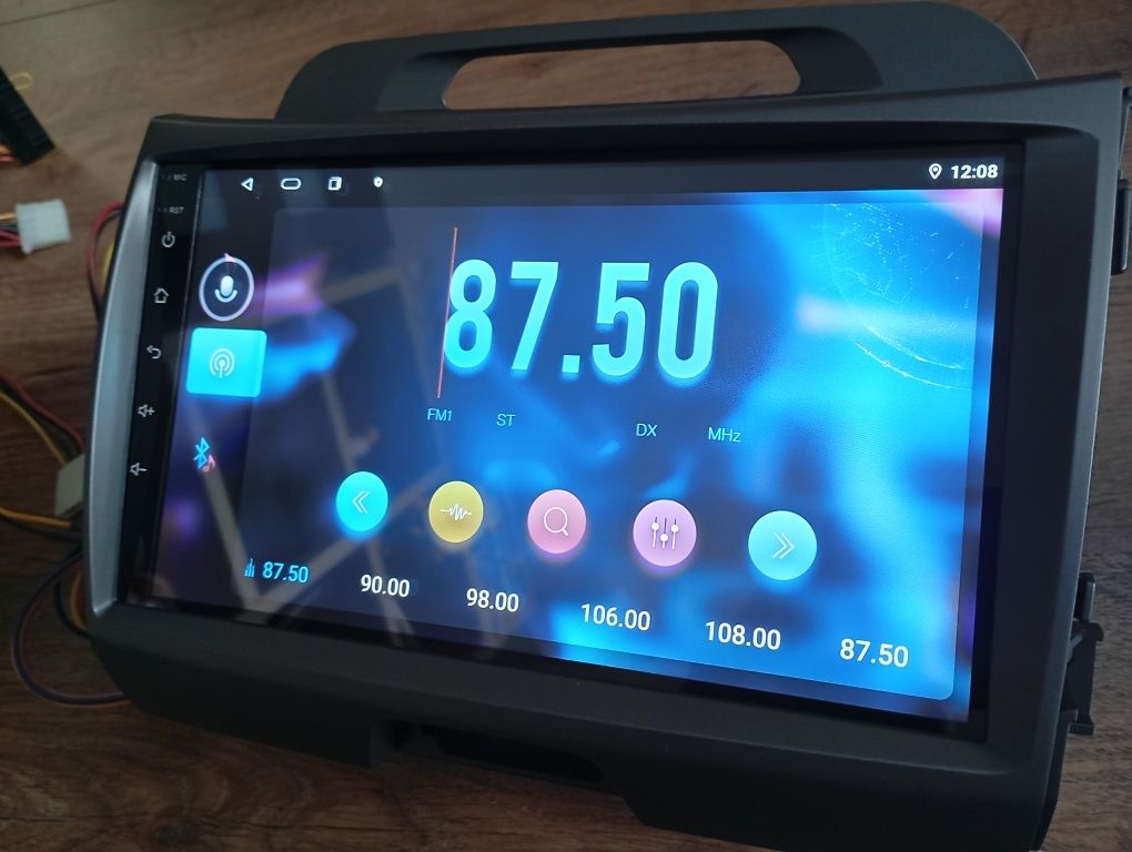 Kamera radio and 12 kia sportage 10-15 nowe 8/128 4g 5g sim gps aauto