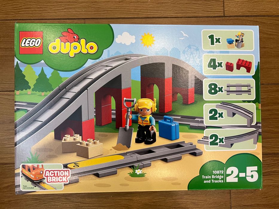 LEGO® 10872 Duplo - Tory kolejowe i wiadukt