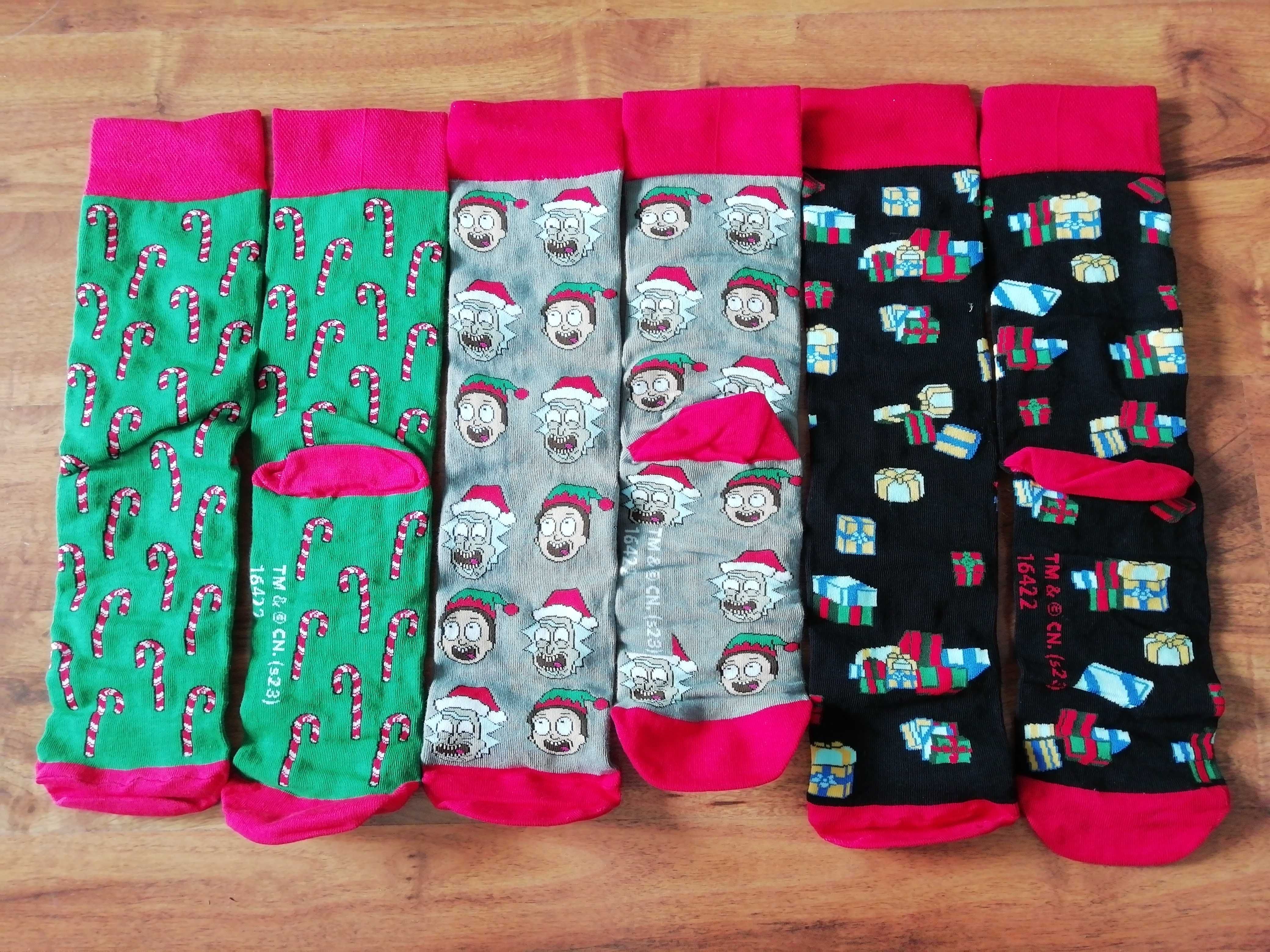 Skarpety Rick and Morty empik Rickmas