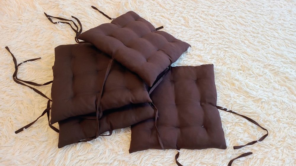 Подушки на табуретки, комплект 4 шт.