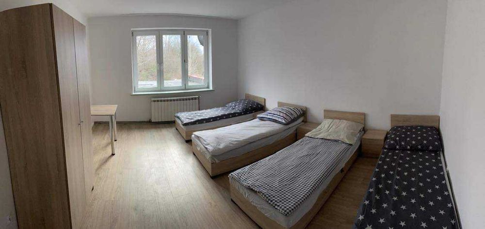 Noclegi pracownicze Pokój miejsce w pokoju hostel kwatera mieszkanie
