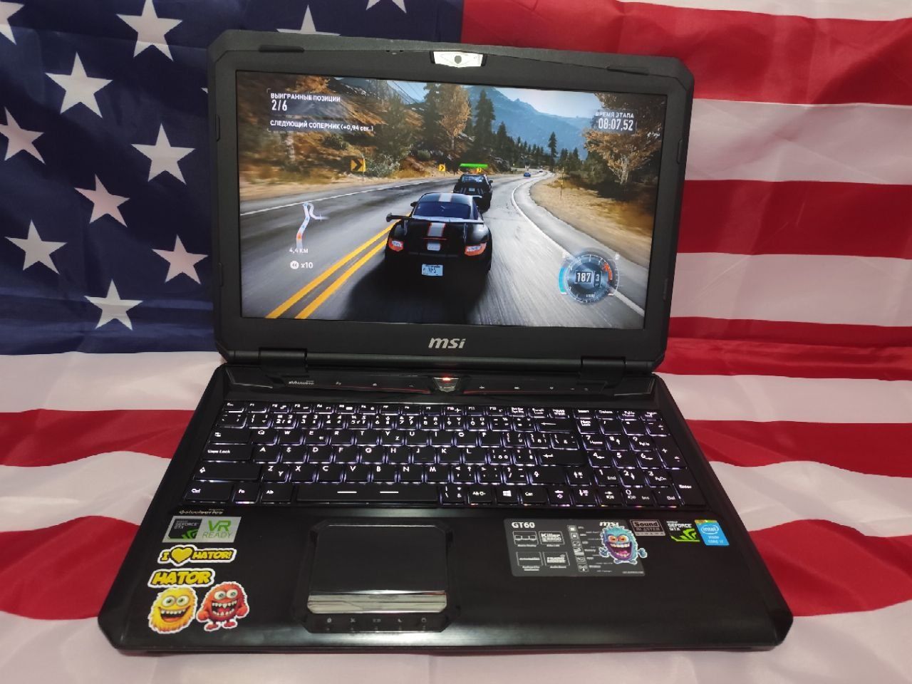 ‼️Ігровий MSI GAMING 15.6FHD/Core i7/8ядер/GTX 4GB/32GB RAM/SSD÷HDD‼️