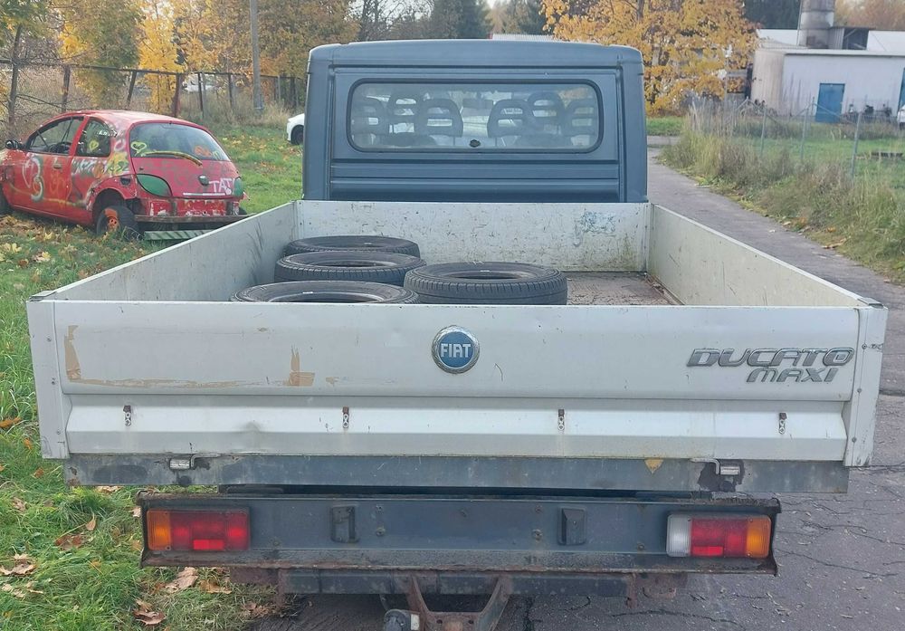 Fiat Ducato klima Maxi L5 2,3 JTD Skrzyniowy Dubel Kabina 6 osobowy