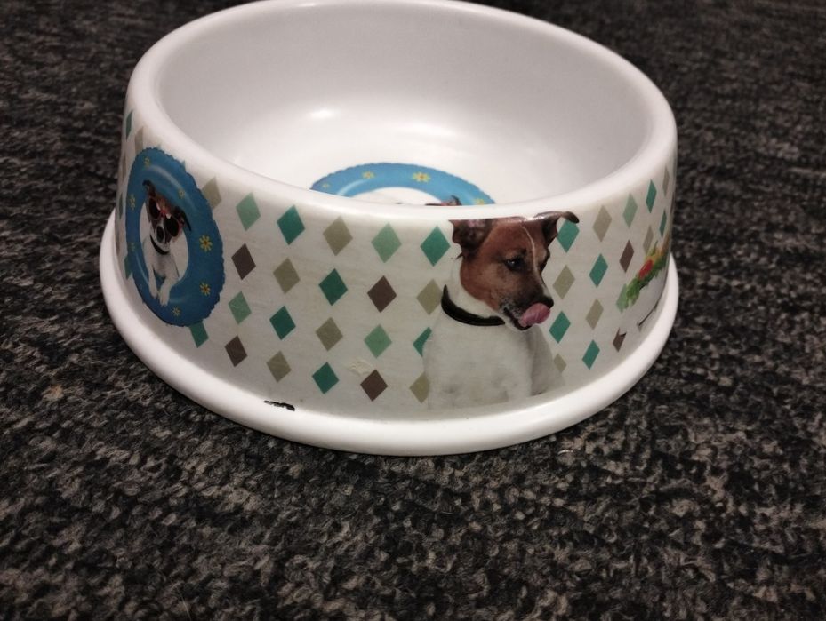 Миски для еды с узором (2 шт)