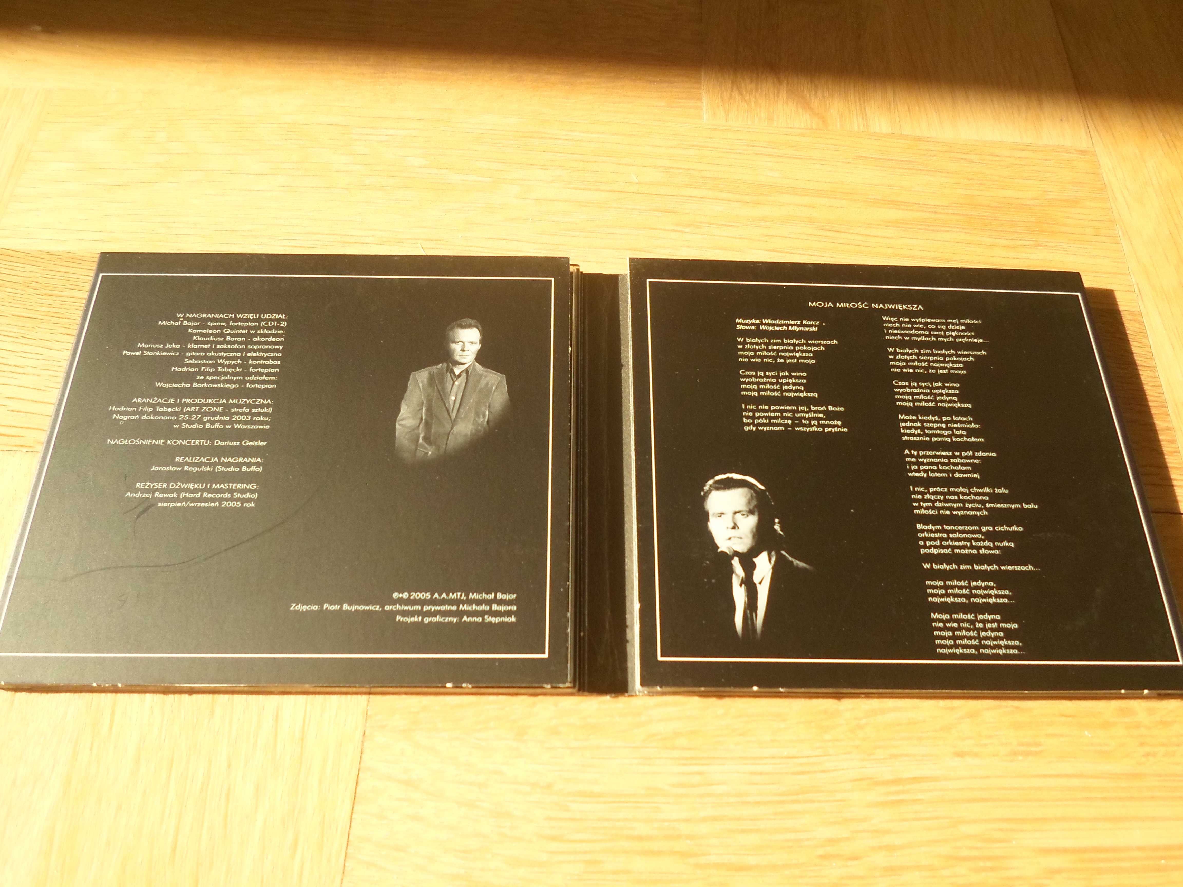 Płyty CD. Michał Bajor, największe przeboje. 2 płyty.