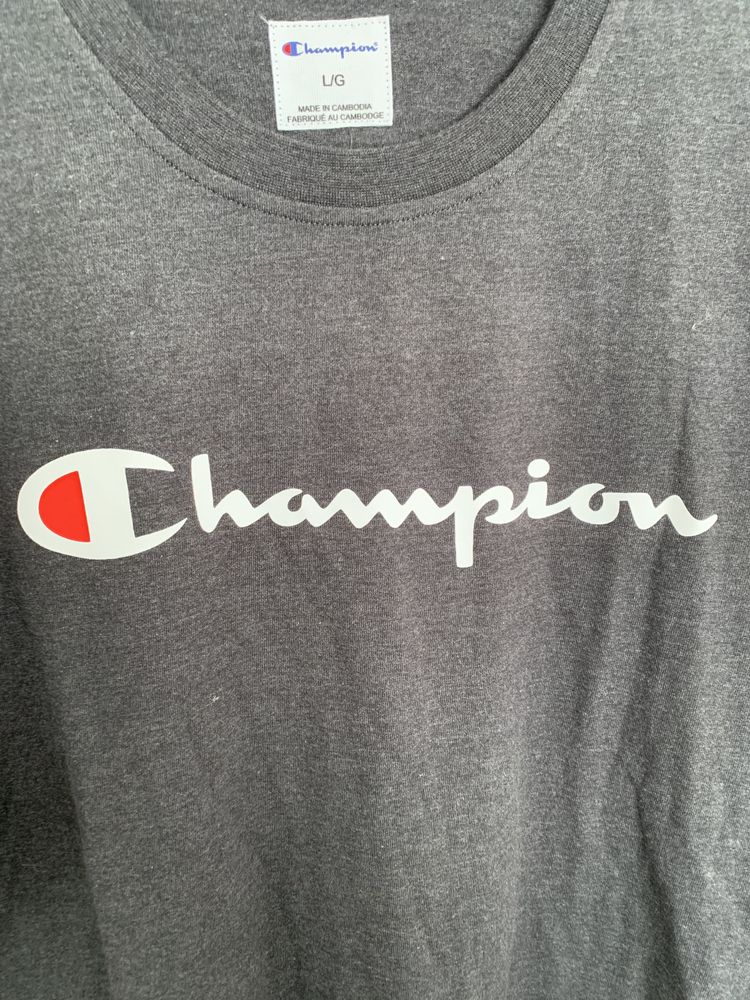 T-shirt koszulka męska szara Champion rozmiar L