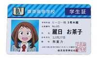 Karta legitymacja BNHA Ochaco Uraraka Nowa anime manga cosplay