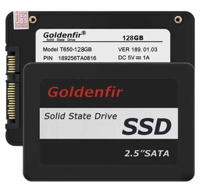 SSD Goldenfir T650 128 Gb 2.5 (з установкою Windows 10)
