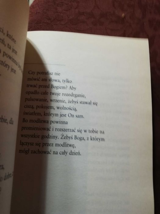 ks. Mieczysław Maliński. Czekanie na modlitwę.