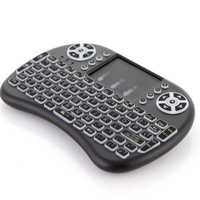 Беспроводная клавиатура с тачпадом с Подсветкой и аккумулятором