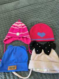 Детские тёплые шапки