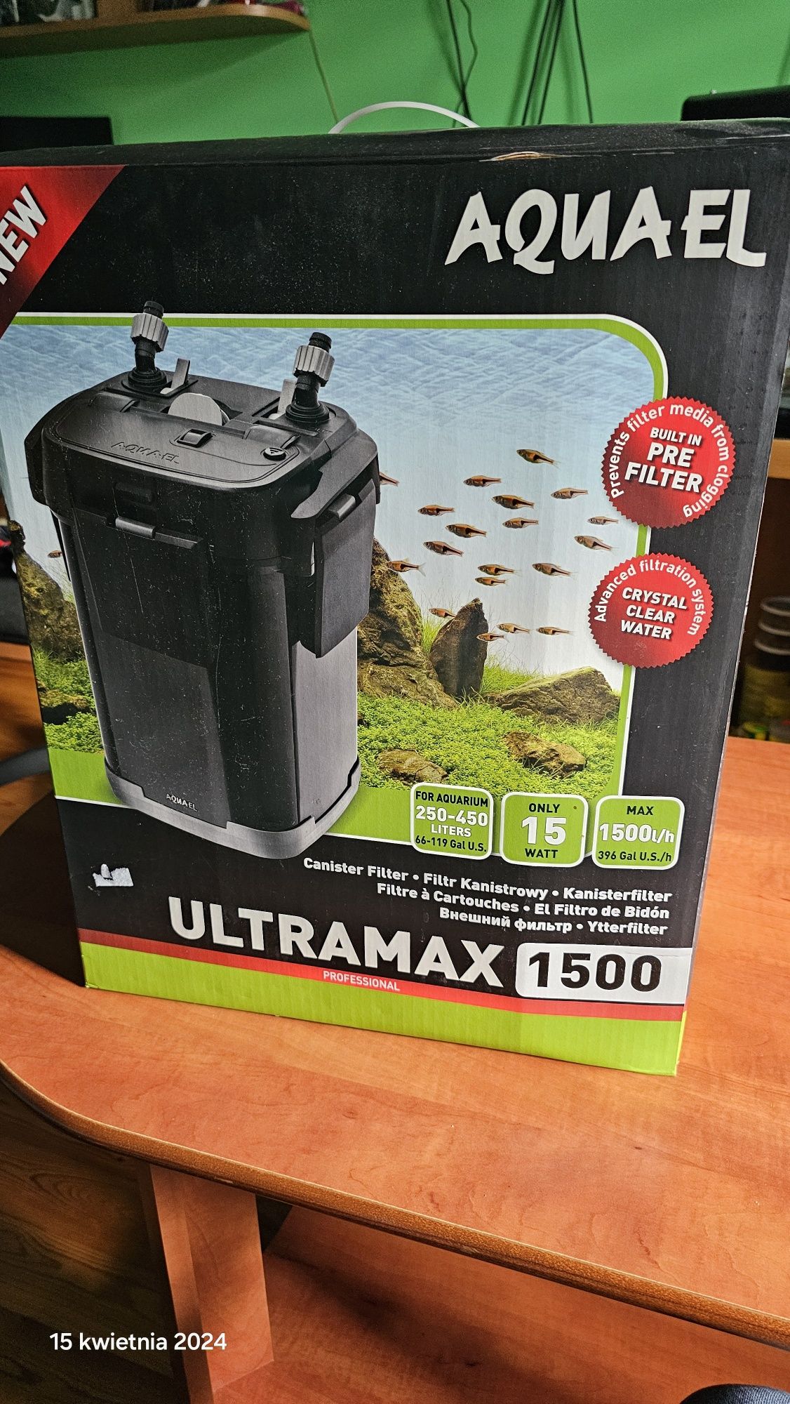 Filtr Aquael Ultramax 1500