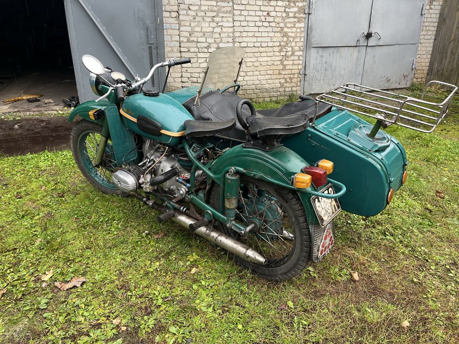 Урал М 66 мотоцикл с коляской