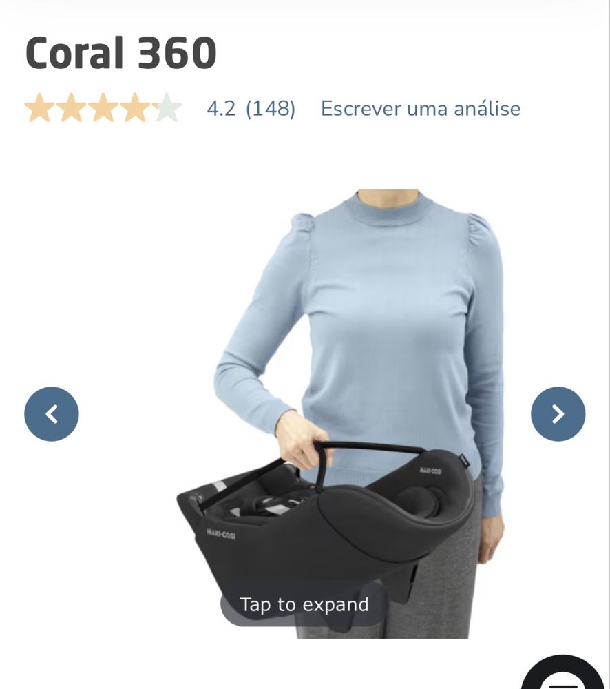 Cadeira ( ovo )Coral 360