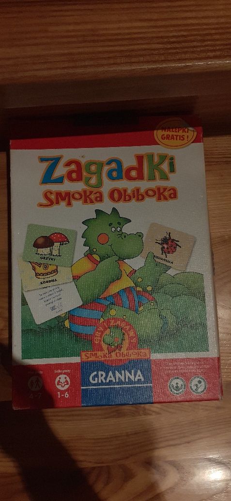 Zagadki smoka obiboka Granna gra edukacyjna  gra dla dzieci