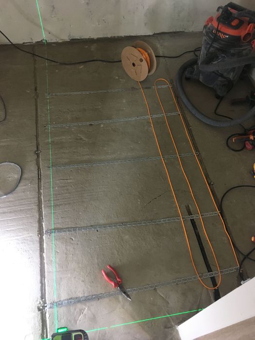 Монтаж. Тепла підлога (електрична)