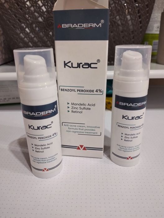 Продам лікувальний крем для проблемної шкіри обличчя kurac
