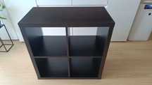 Ikea kallax 2x2 czarny