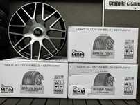 Felgi 19cali MAM VW Jetta Golf Phateon Passat T-Roc Beetle ET45 nr9061