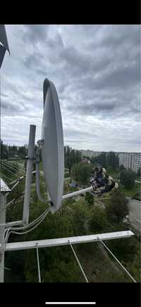 Супутникова антена, тарілка, супутникове телебачення
