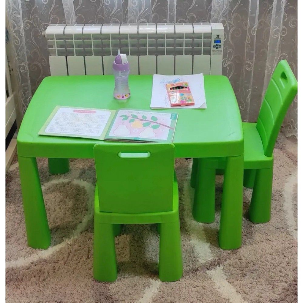 Детский стол и стул пластмассовый doloni