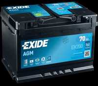 Akumulator EXIDE EK700 AGM 70Ah 760A Dowóz i montaż gratis Gdańsk
