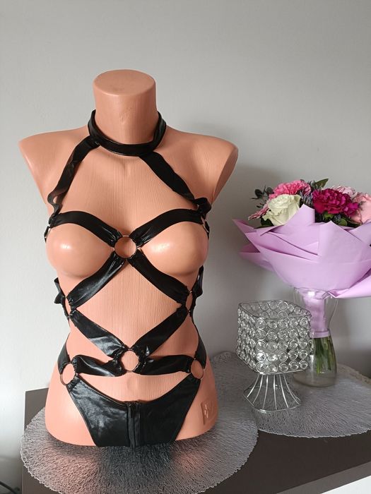 Nowe body jak lateks rozciągliwe rozm L-Xl