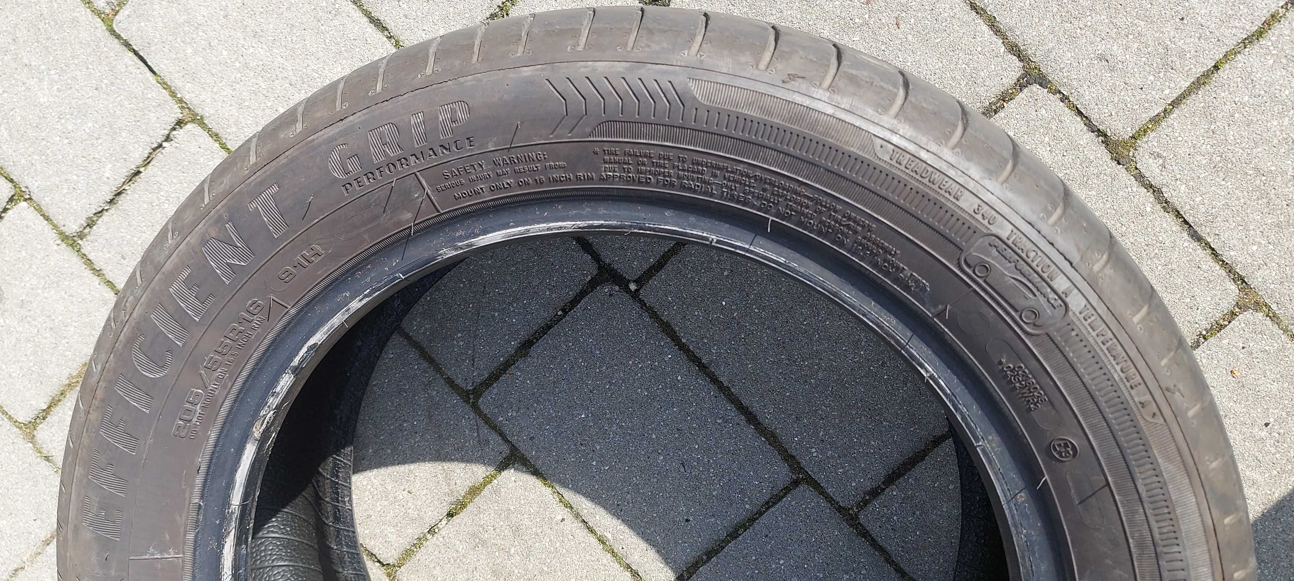 Opony letnie Goodyear 205/55R16 91H 4x7MM 4szt