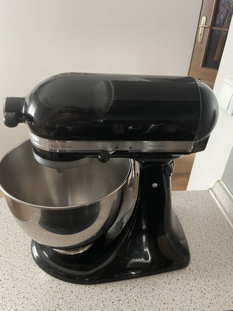 KitchenAid Artisan KSM 125 czarny połysk, gwarancja.