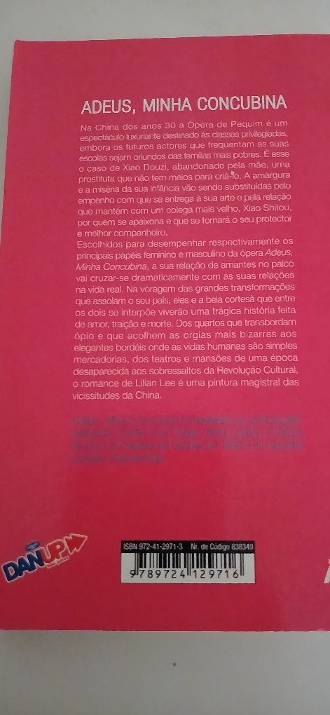 Adeus, minha concubina