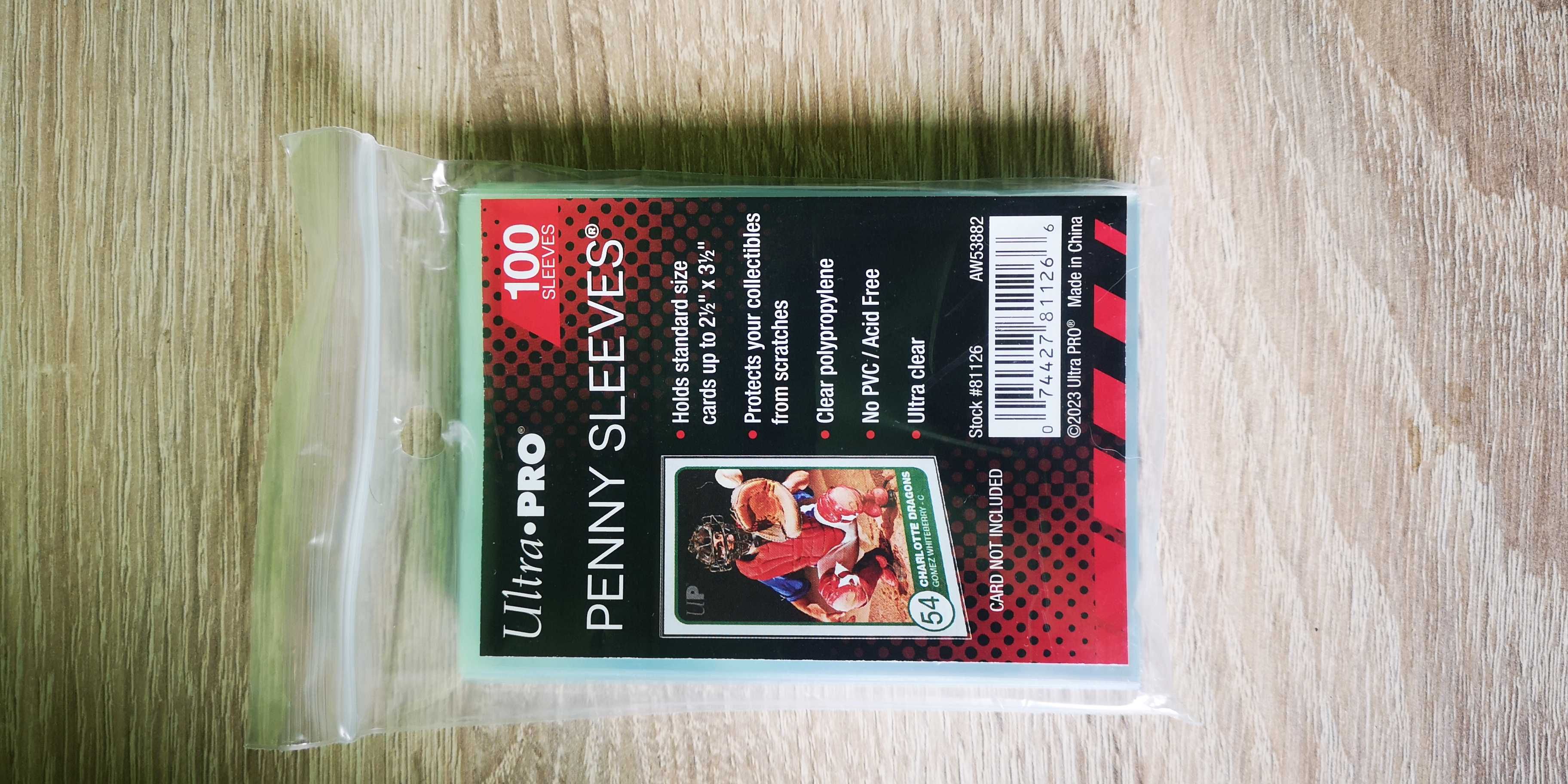 100 Ultra Pro Soft Card Sleeves