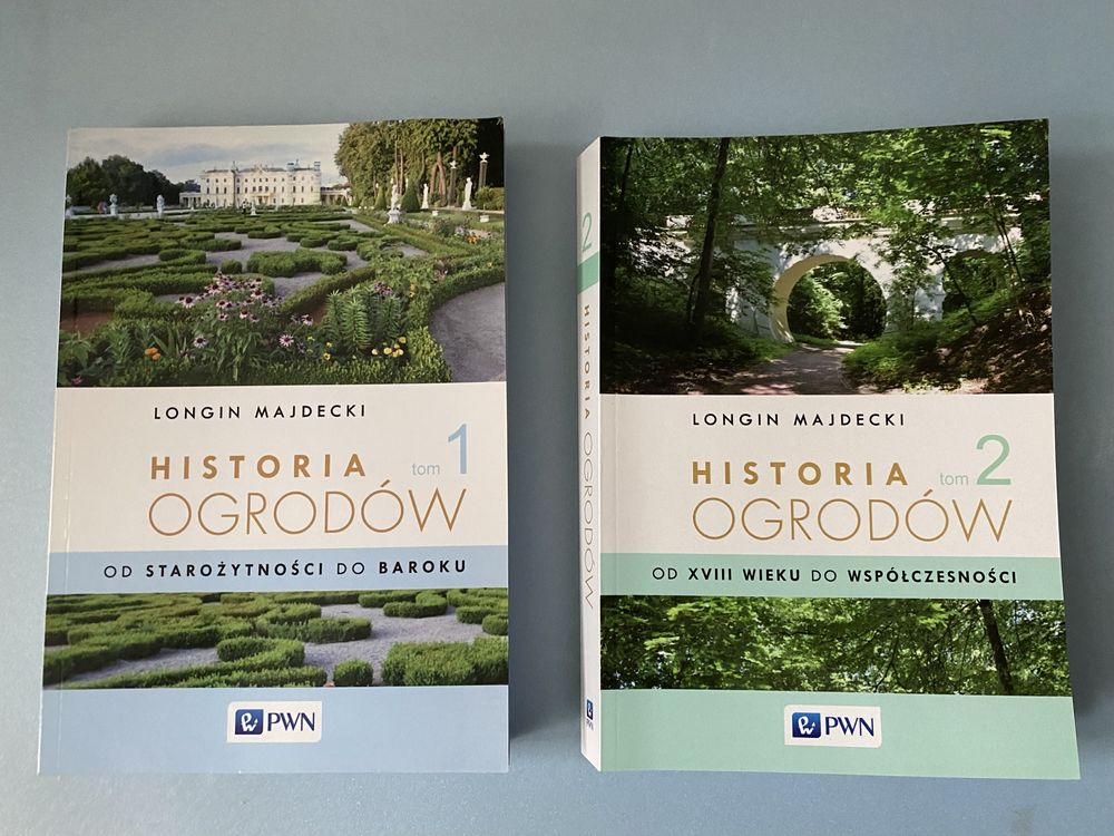 Historia Ogrodów tom 1 i 2
