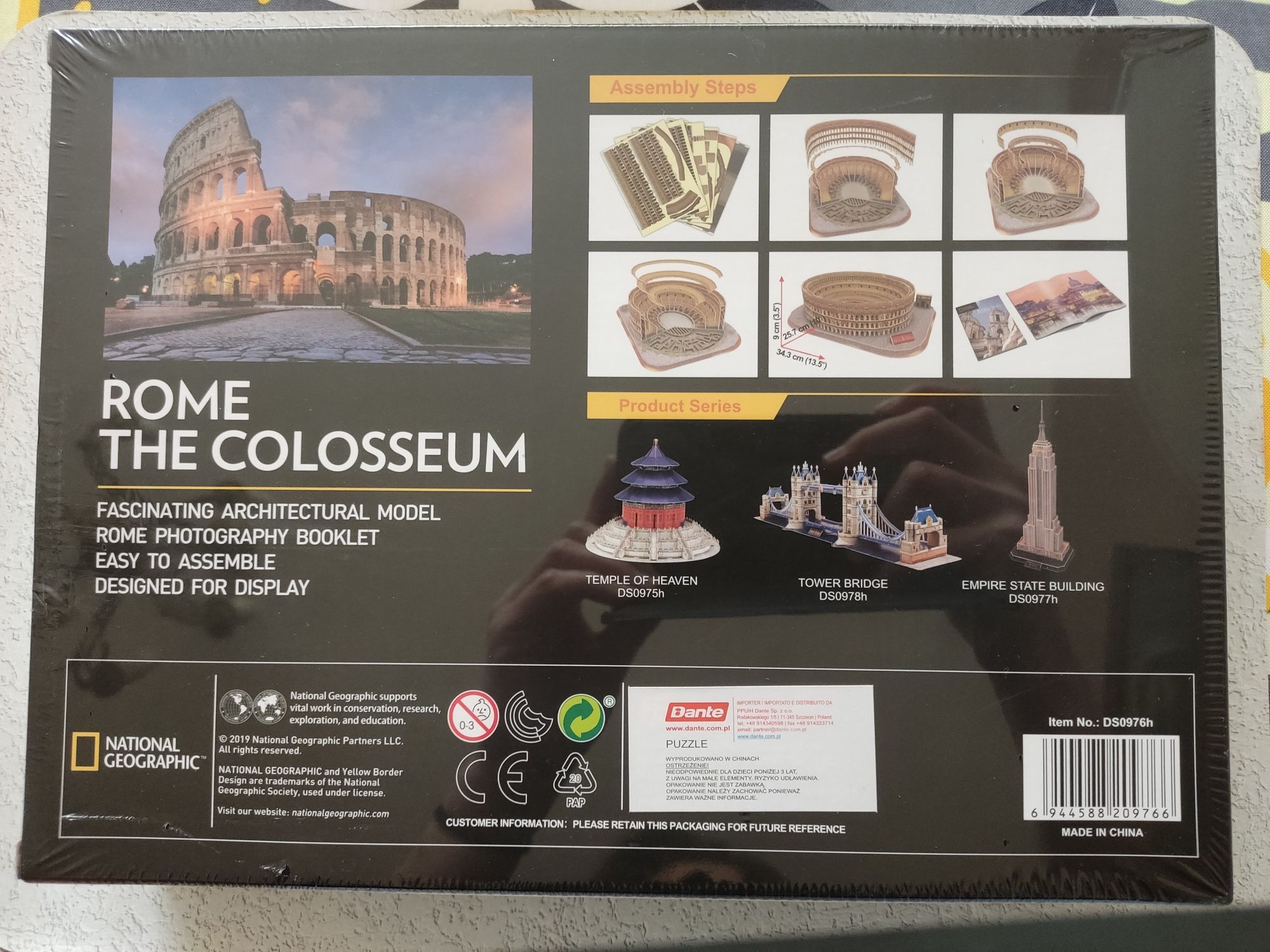 Puzzle 3D The Colosseum National Geographic