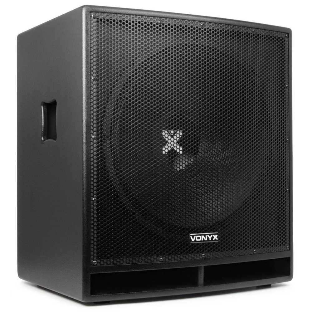 Grave Subwoofer PRO Amplificado 18" 1200W - VONYX