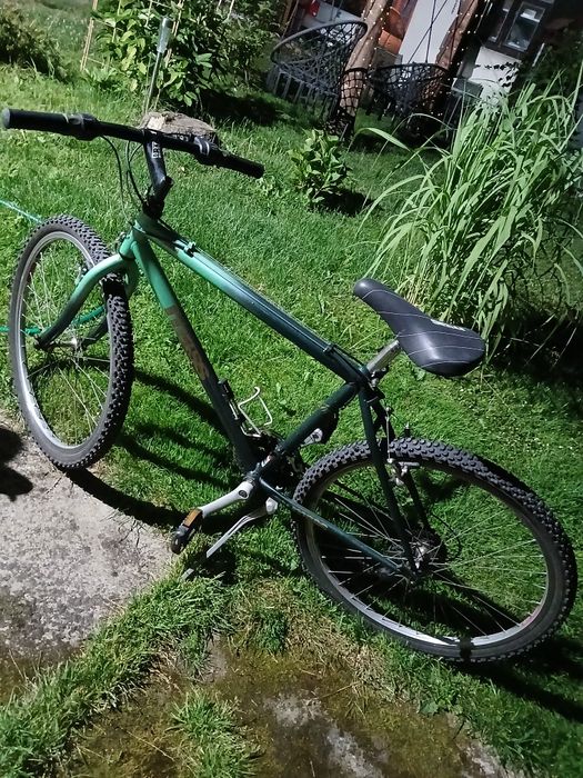 Rower górski mass 26 cali zielono czarny