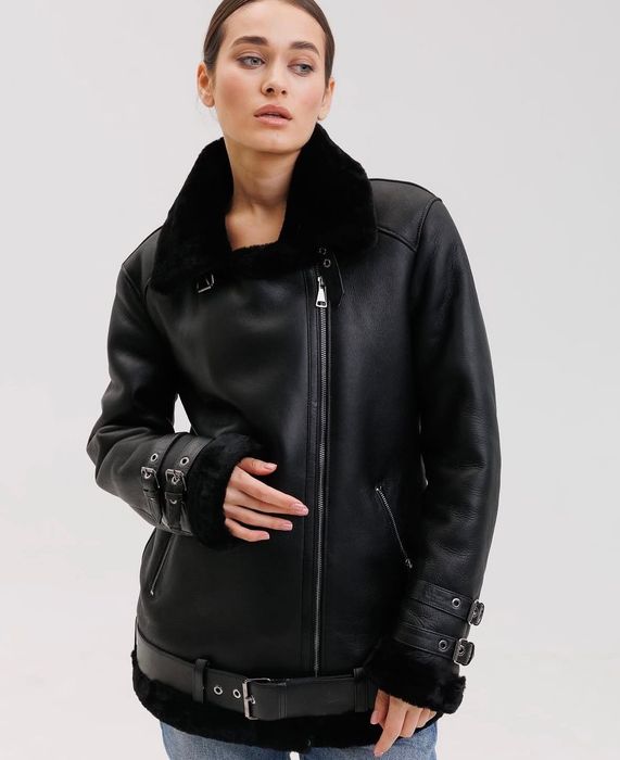 Дублянка авіатор пілот повністю натуральна