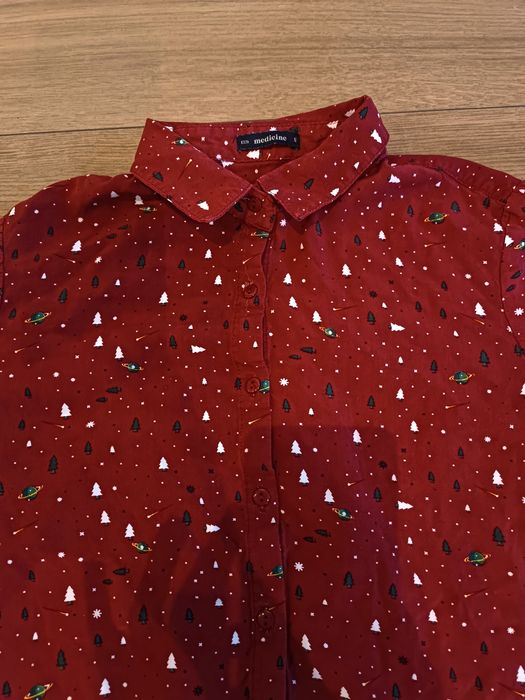 Nowa świąteczna koszula S, Medicine, 100% wiskoza