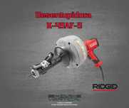 Máquina para Lavatórios para Desentupir K-45AF-5 RIDGID   JR19