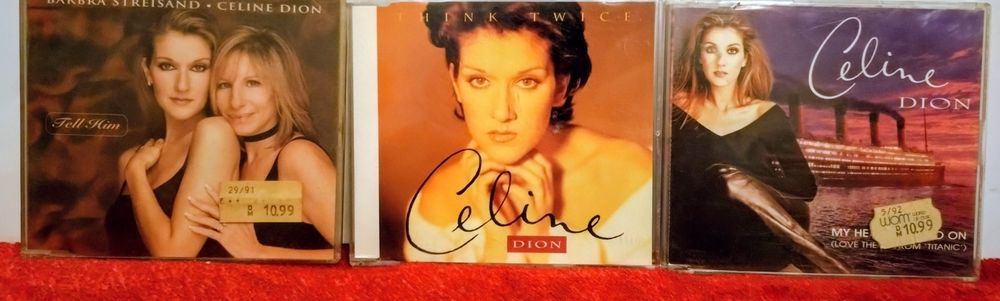 Celine Dion. Trzy CD single