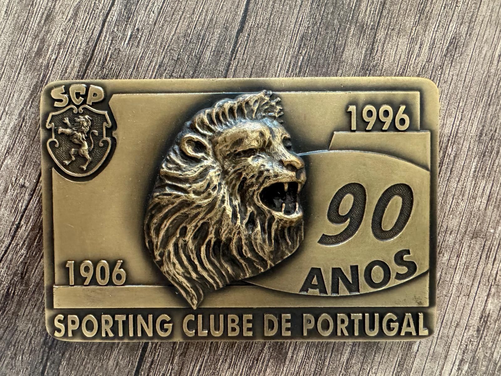 Placa comemorativa do Sporting