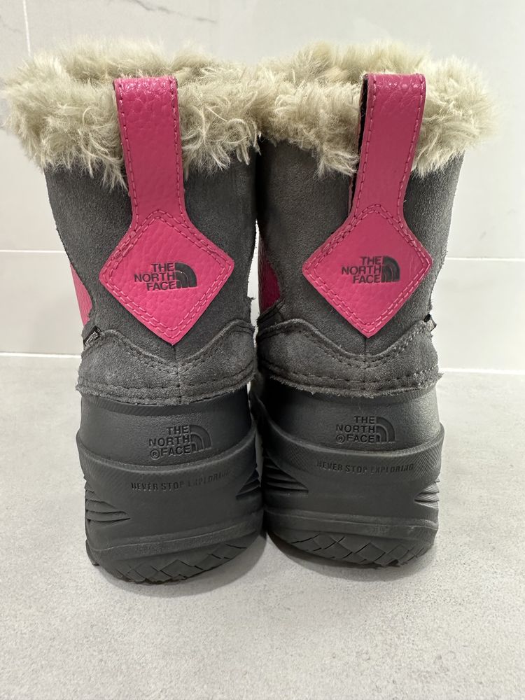 Buty zimowe śniegowce The North Face dla dziewczynki ciepłe 36