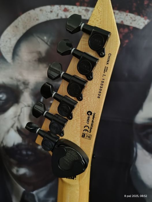 Gitara elektryczna LTD KH-330 autografy Lordi sygnatura Kirk Hammett