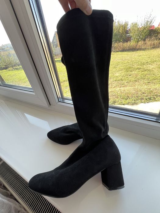 Сапог чулок, сапоги, сапожки, чоботи жіночі. Розмір 40, стілька 26 см.