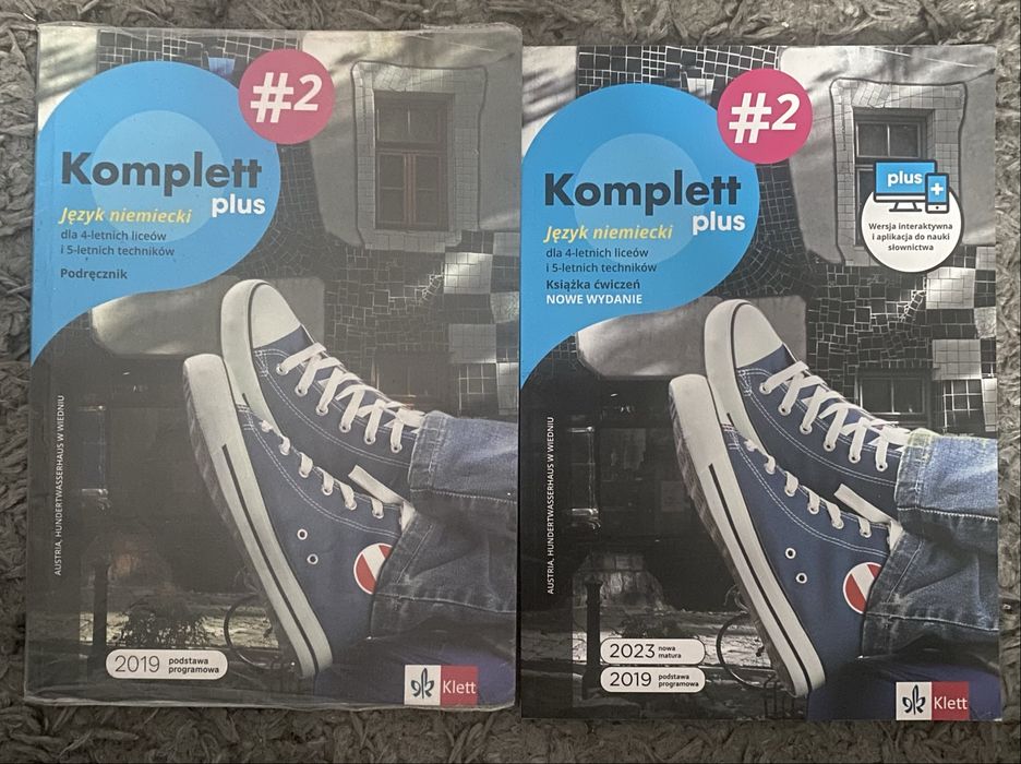 Nowe! Komplett plus 2 + czwiczenia z języka niemieckiego