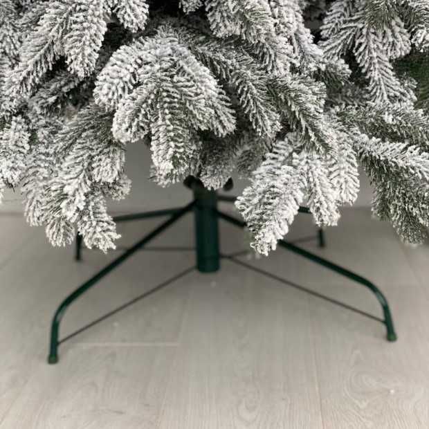 Штучна ялинка 1.8-2.5м Віденська Сніг — преміум лита, як жива