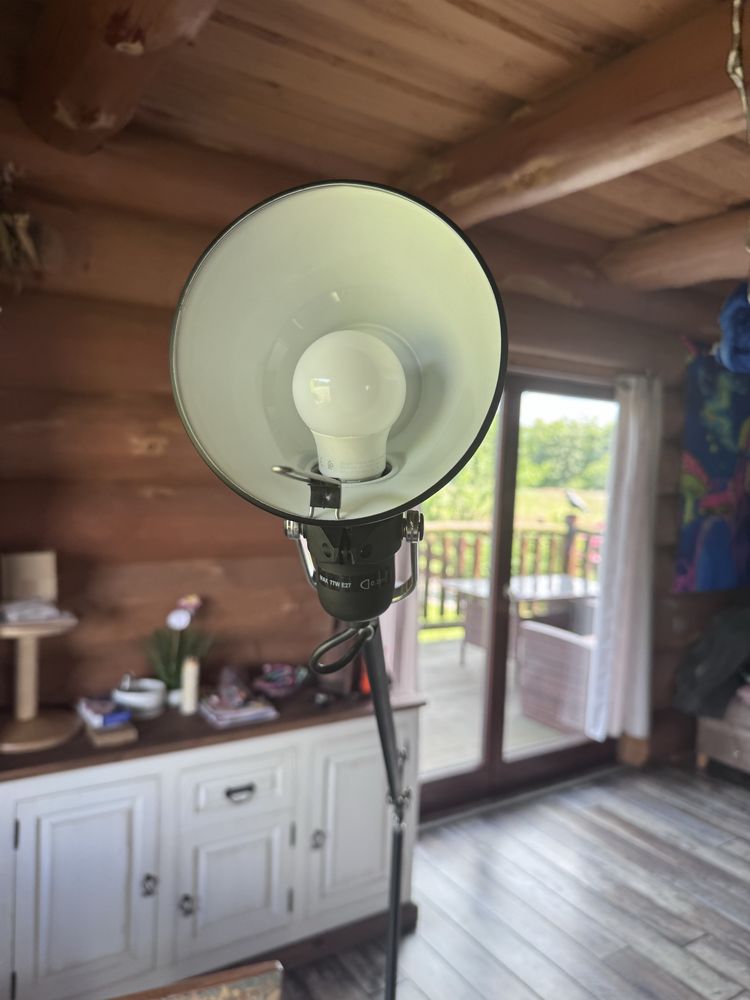 Lampa artemide tolomeo czarna