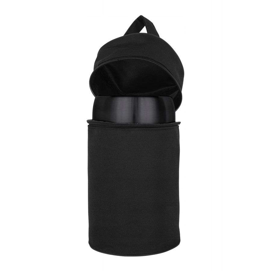 Termos Obiadowy 800Ml Noveen Tb955 Czarny + Pokrowiec
